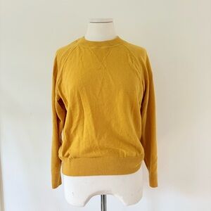 Everlane Cashmere Sweatshirt Yellow M